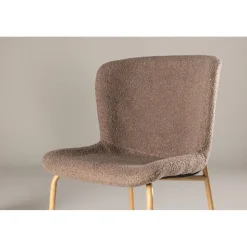 Modesto matstol - Brun boucle