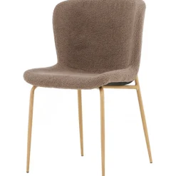 Modesto matstol - Brun boucle
