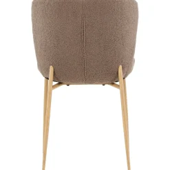 Modesto matstol - Brun boucle