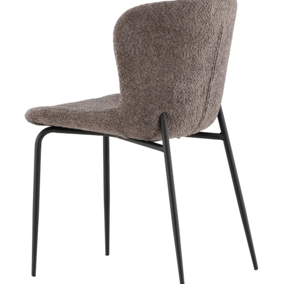 Modesto matstol - Brun boucle