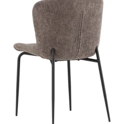 Modesto matstol - Brun boucle