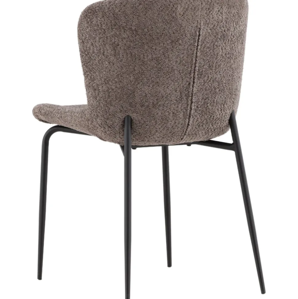 Modesto matstol - Brun boucle