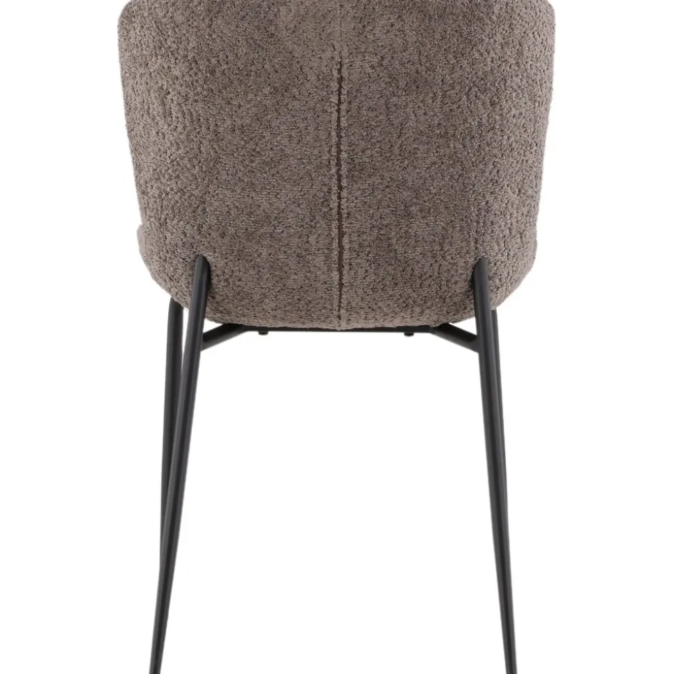 Modesto matstol - Brun boucle