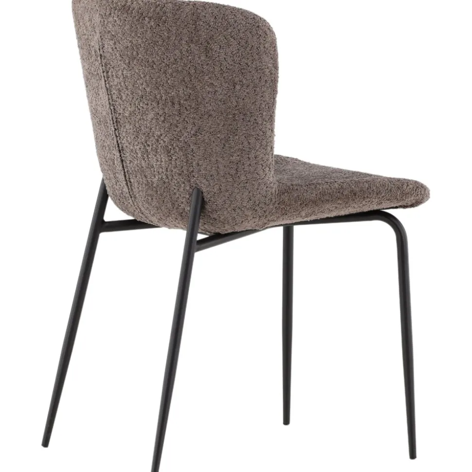 Modesto matstol - Brun boucle