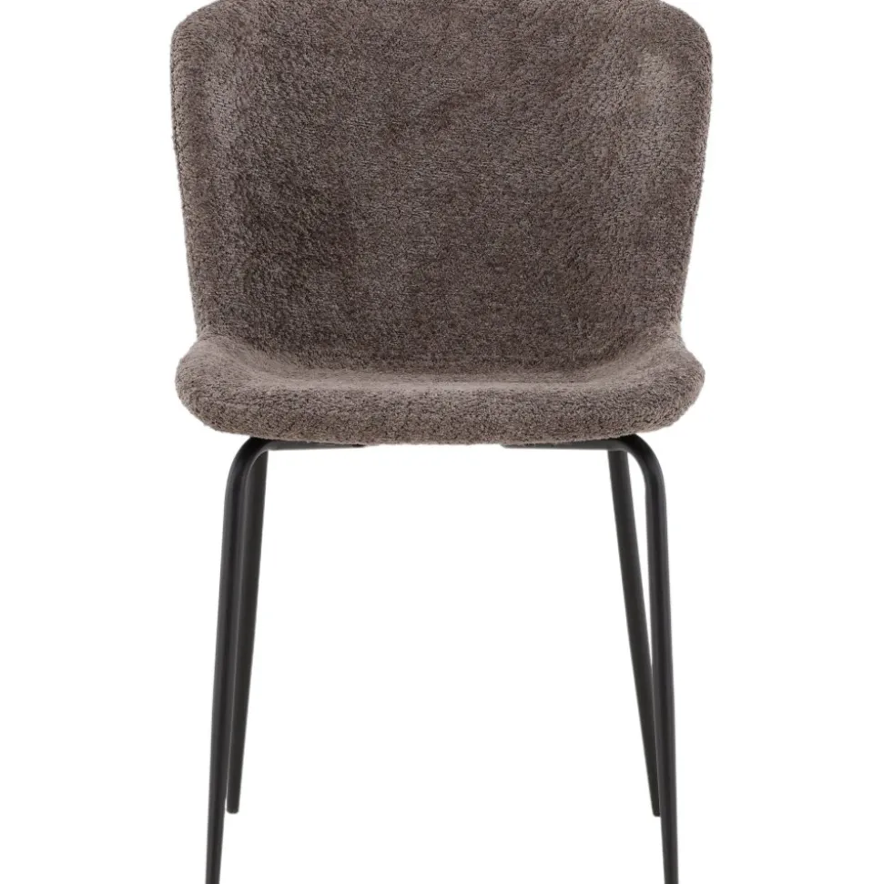 Modesto matstol - Brun boucle