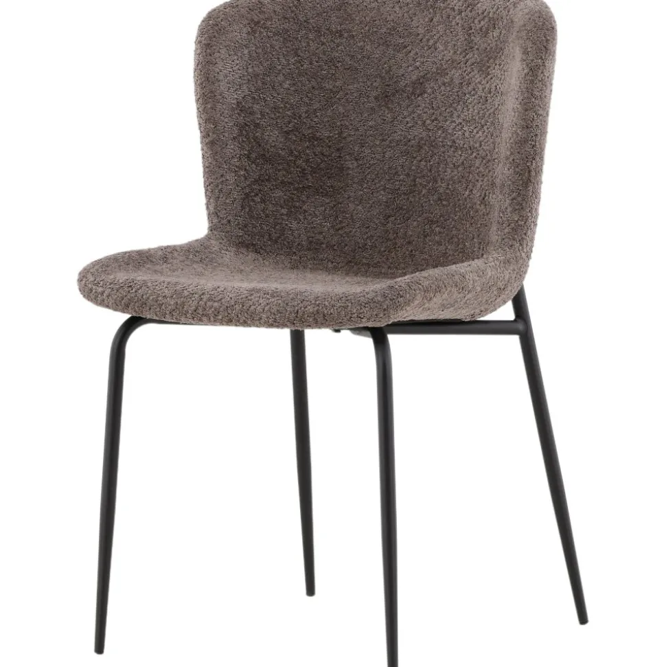 Modesto matstol - Brun boucle