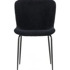 Modesto matstol - Svart teddy