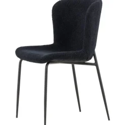 Modesto matstol - Svart teddy