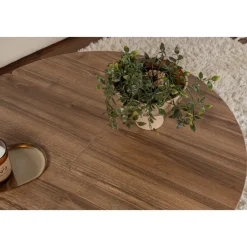 Moira soffbord Ø90 cm - Valnöt