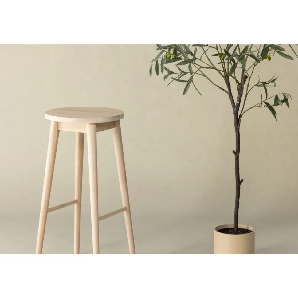 Mollösand barstol - Whitewash