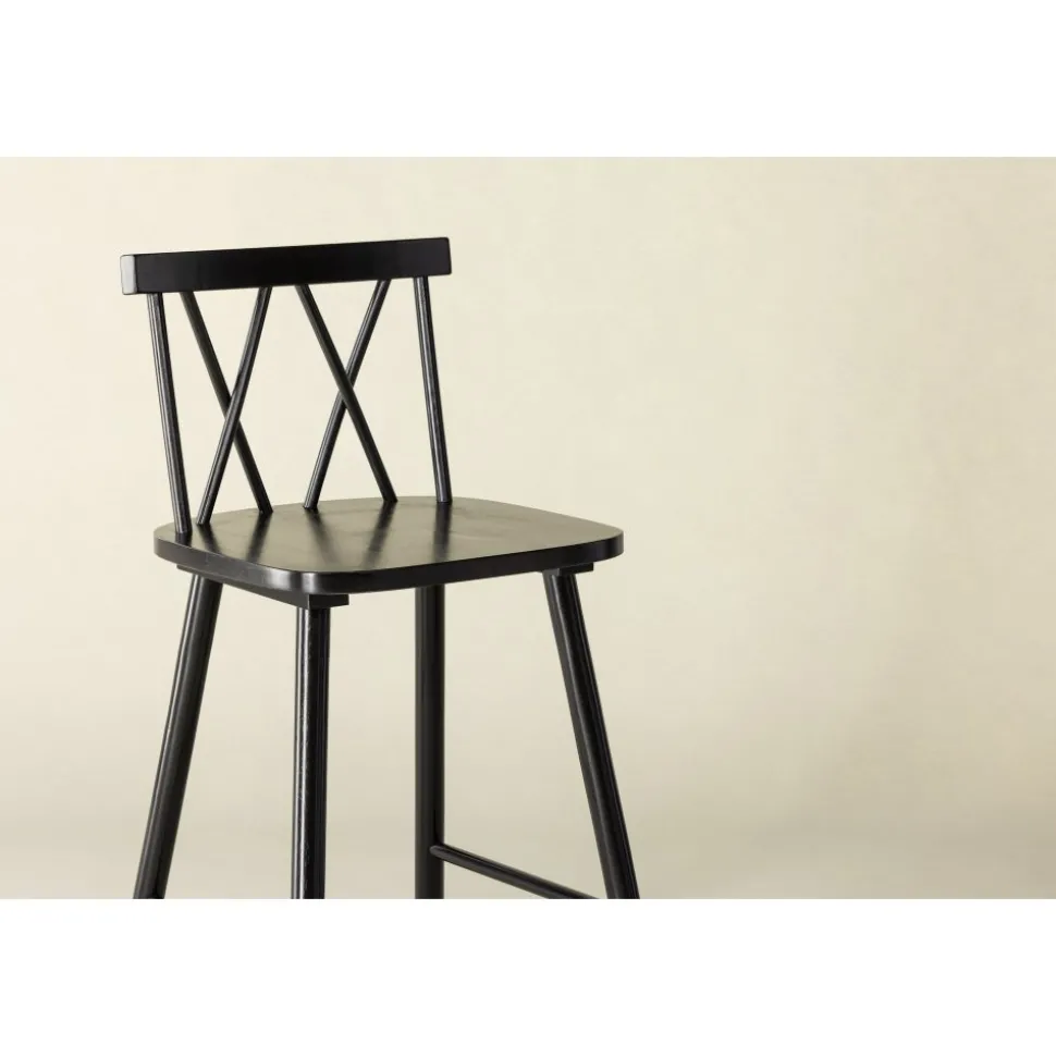 Mollöström barstol - Svart