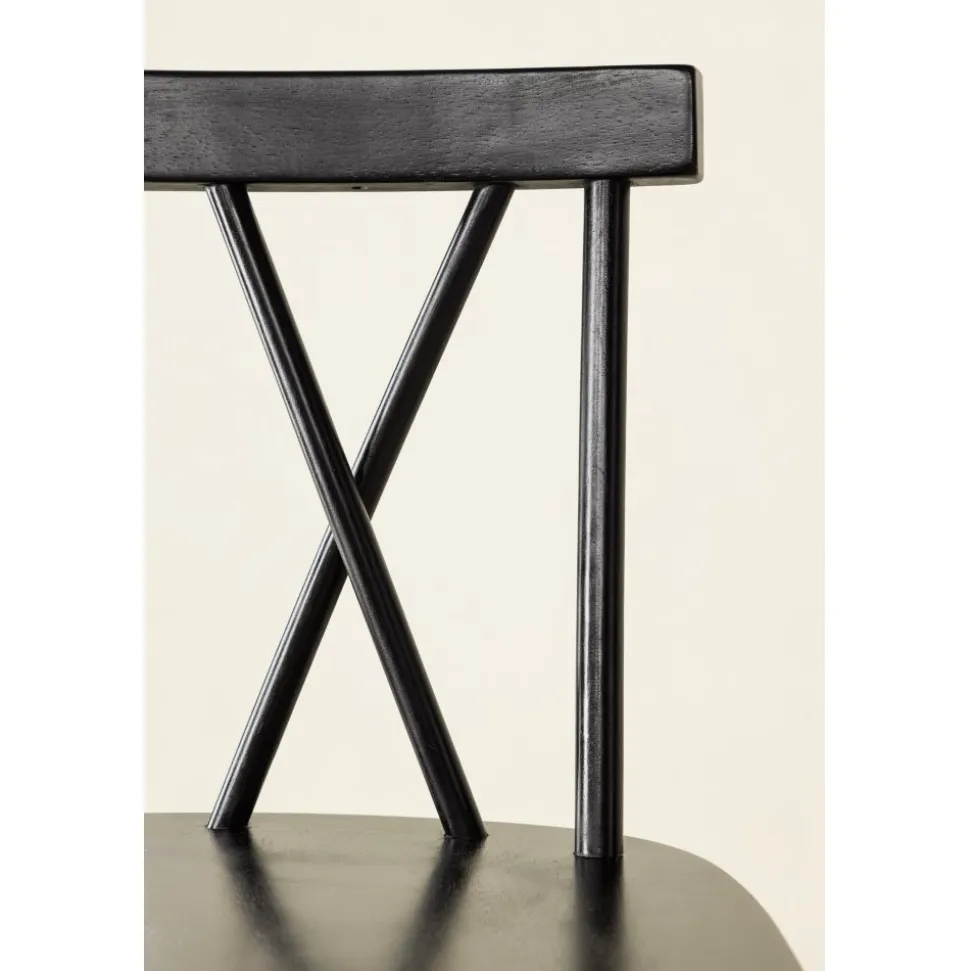 Mollöström barstol - Svart