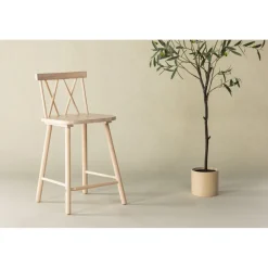 Mollöström barstol - Whitewash