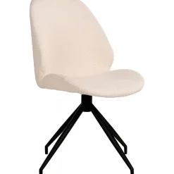 Monte Carlo snurrbar matstol Vit boucle