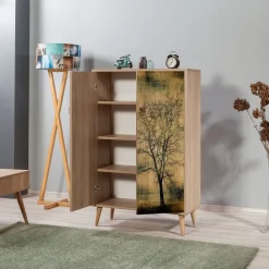 Multibox 729 skåp - Sonoma ek