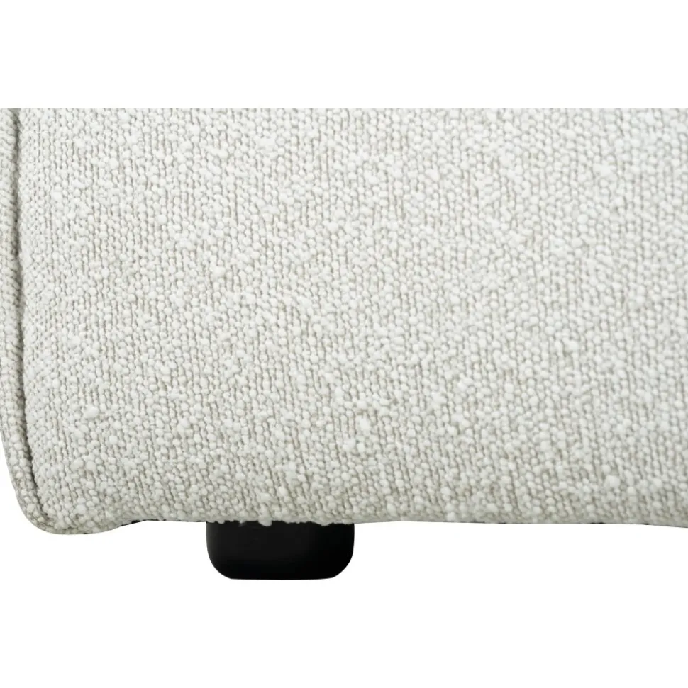 Nees modulsoffa - mittdel - Stone White + Möbeltassar