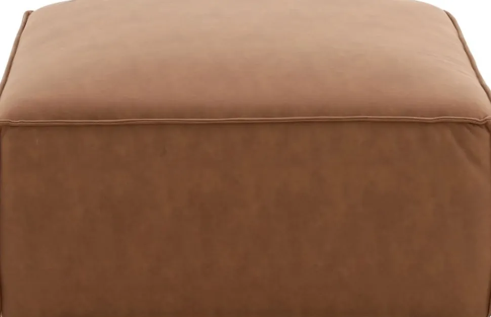 Nees modulsoffa i cognac combo 2 + Textilrengöring för möbler