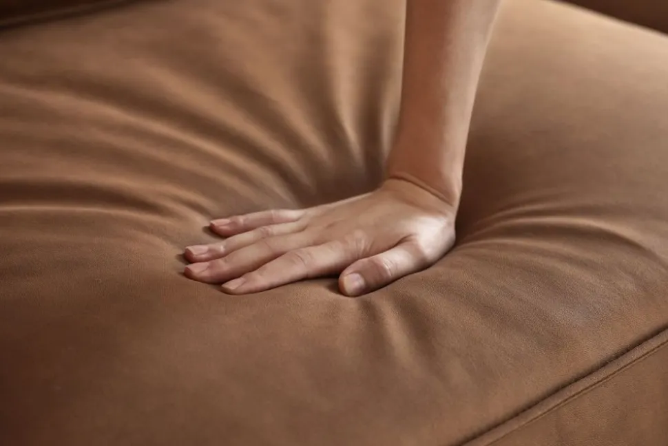 Nees modulsoffa i cognac combo 1