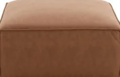 Nees modulsoffa i cognac combo 3 + Textilrengöring för möbler