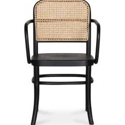 Nemis karmstol böjträ - Svart/rotting + Fläckborttagare för möbler