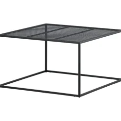 Netz soffbord 80 x 80 cm - Svart