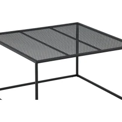 Netz soffbord 80 x 80 cm - Svart