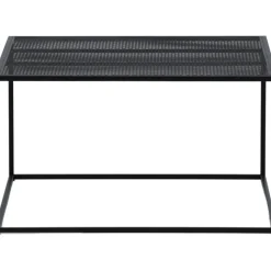 Netz soffbord 80 x 80 cm - Svart