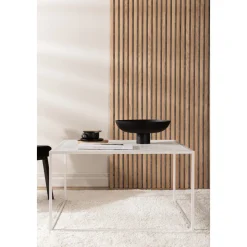 Netz soffbord 80 x 80 cm - Vit