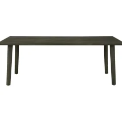 New York matbord 180 cm i brunbetsad ek