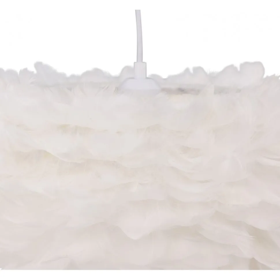 Nicola taklampa - Vit