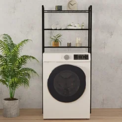 Nigel tvättmaskinshylla - Svart