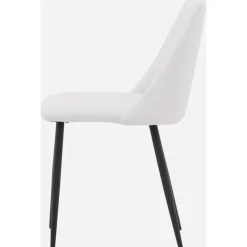 Night matstol - Vit PU