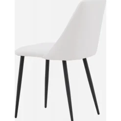 Night matstol - Vit PU