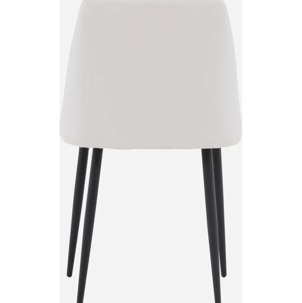 Night matstol - Vit PU