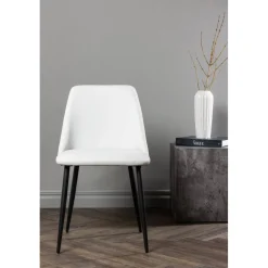 Night matstol - Vit PU