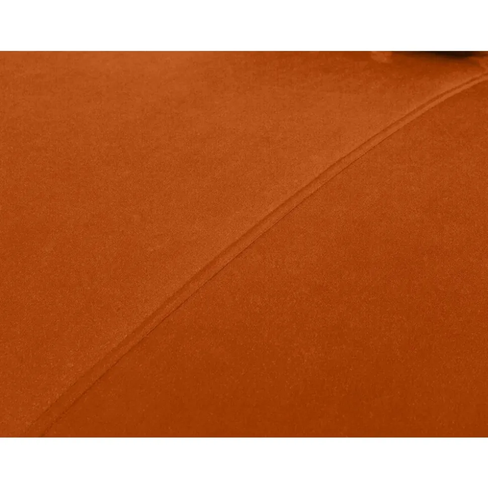 Noret bäddsoffa divansoffa - Orangeröd