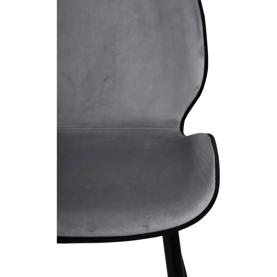 Nummi matstol - Ljusgrå/svart