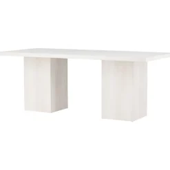 Olga matbord 200 x 90 cm - Vit