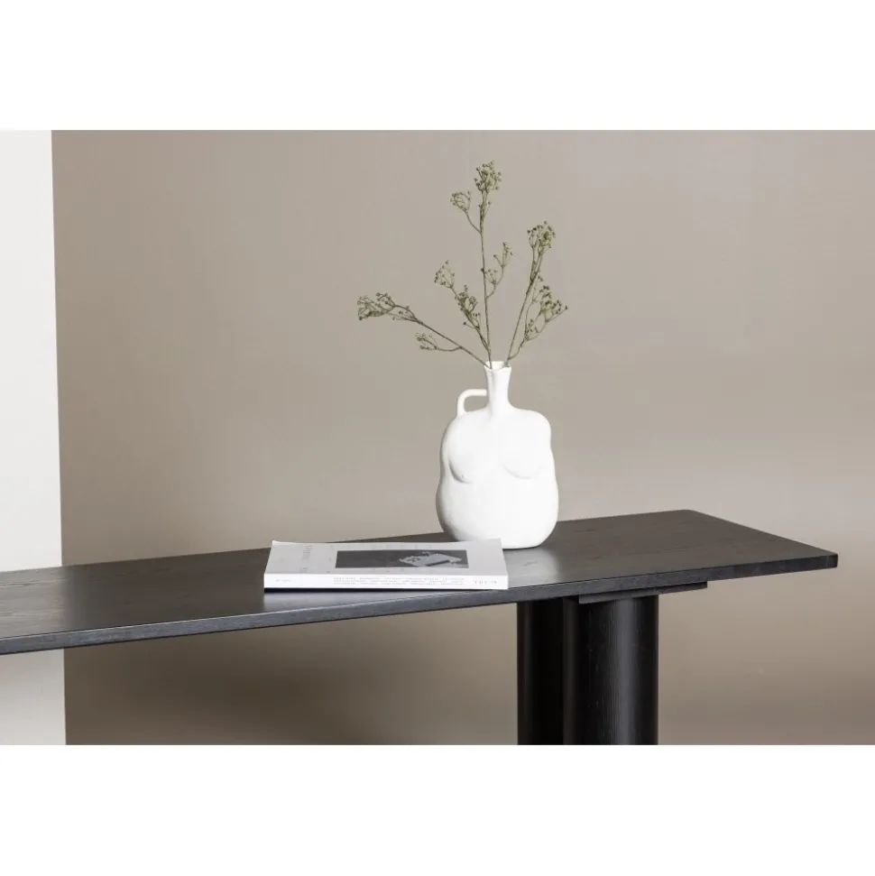 Olivia bänk 180 cm - Svart