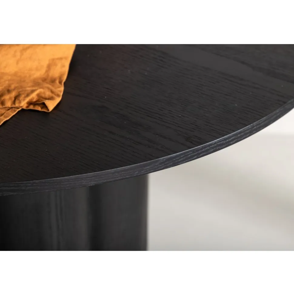 Olivia matbord Ø110 cm - Svart