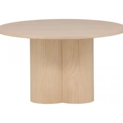 Olivia soffbord Ø80 cm - Whitewash