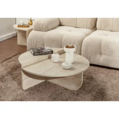 Orion soffbord - Travertin