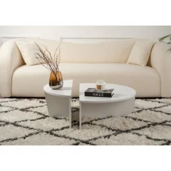 Orion soffbord - Vit