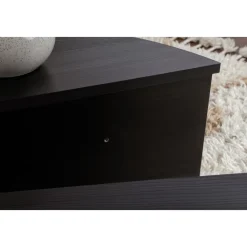 Orion soffbord 90 x 90 cm - Trä/svart