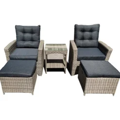 Orlando Set - Stolar + Textilskydd för utemöbler