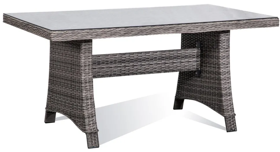 Orlando utemöbelgrupp hög rygg ställbara fåtöljer - Grå/beige + Textilrengöring för möbler