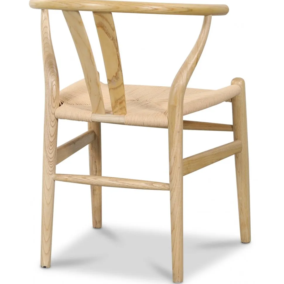 Oskar matstol i trä + Textilrengöring för möbler