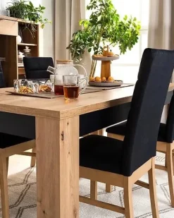 Ostia matbord 160-200 x 90 cm - Ek