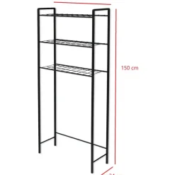 Otis badrumshylla - Svart