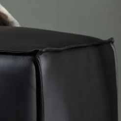 Palmero sittpuff - Svart